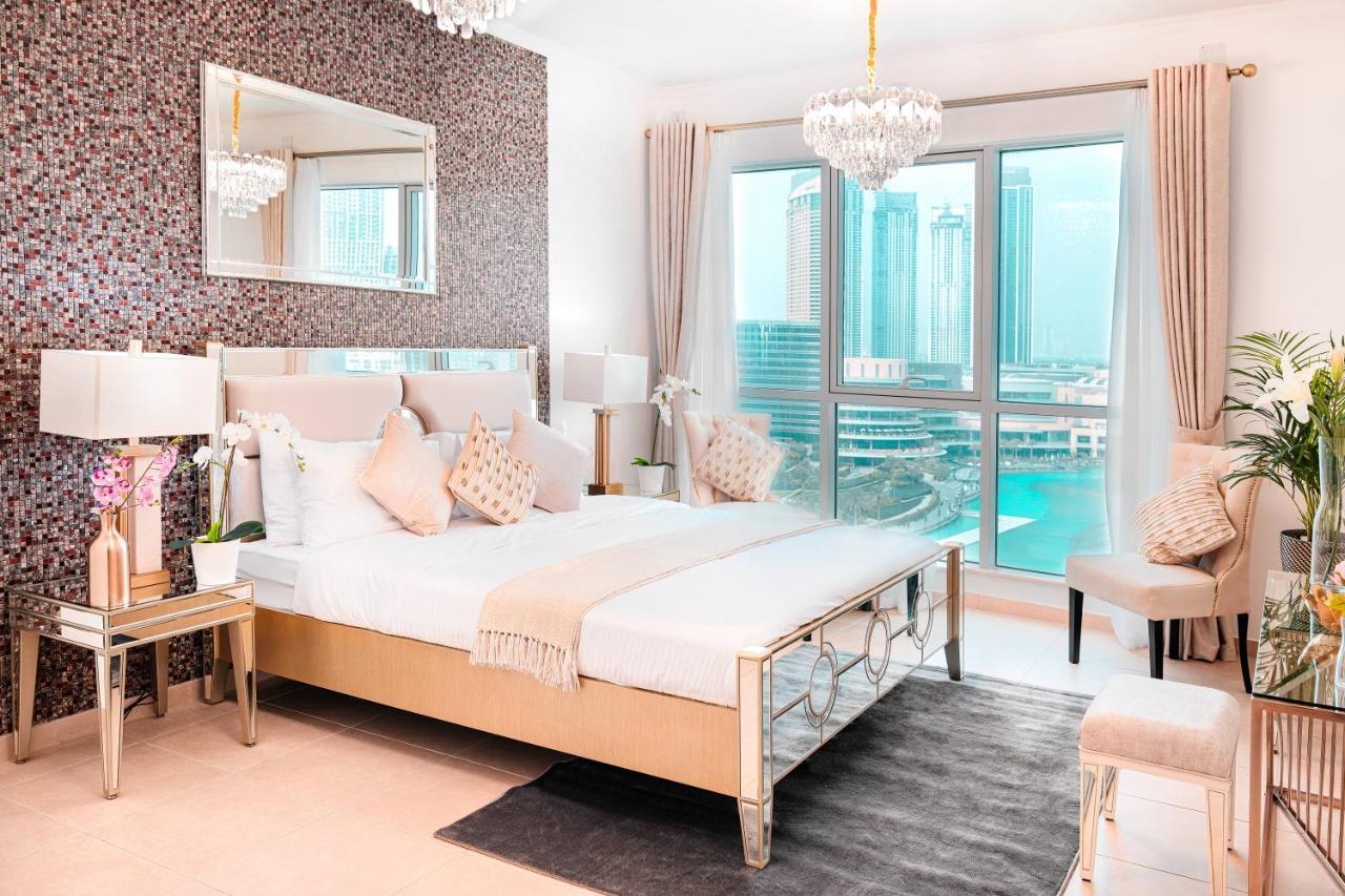 Elite Royal Apartment - Full Burj Khalifa & Fountain View - Emperor Дубай Экстерьер фото
