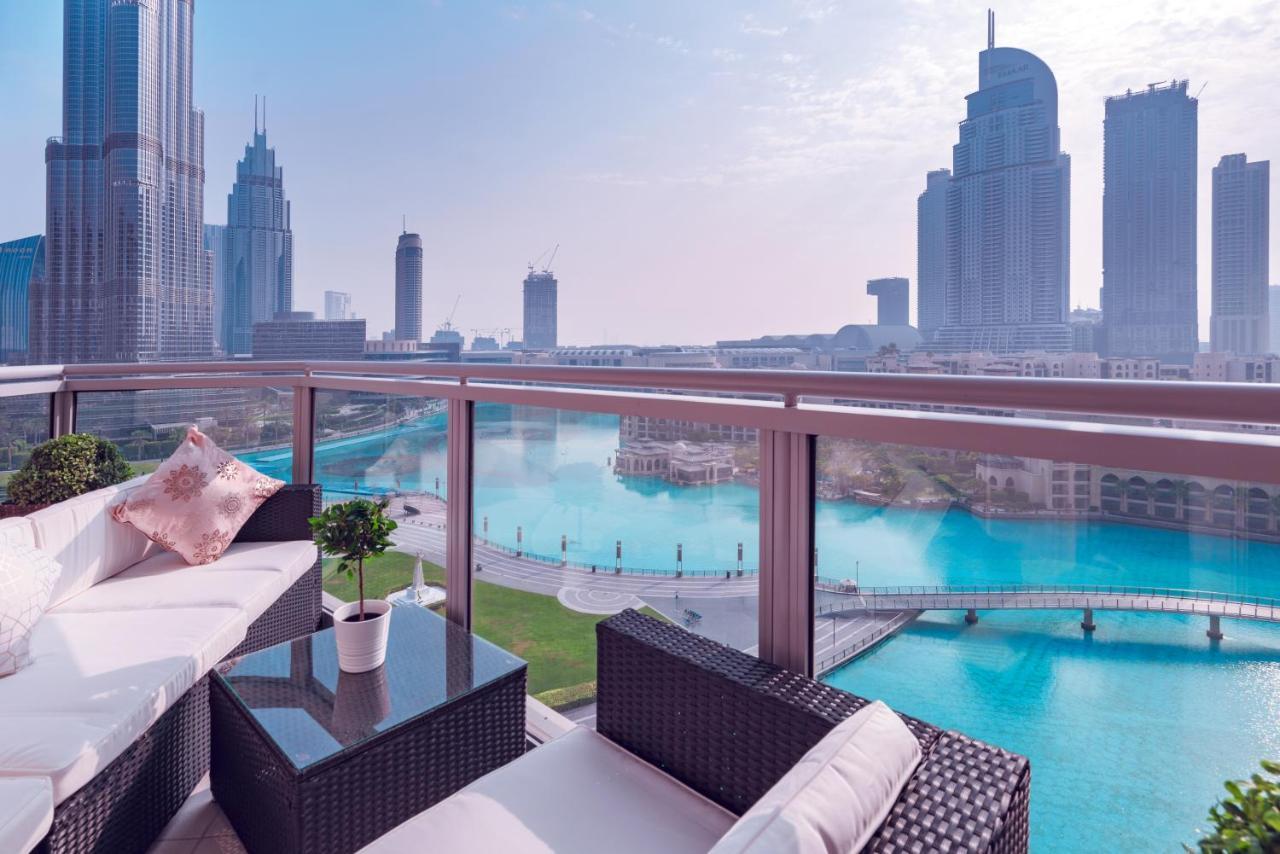Elite Royal Apartment - Full Burj Khalifa & Fountain View - Emperor Дубай Экстерьер фото