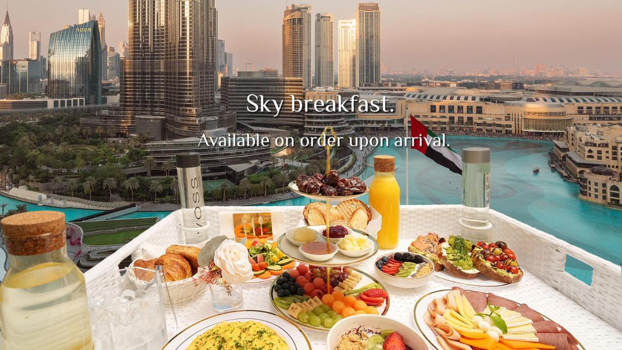 Elite Royal Apartment - Full Burj Khalifa & Fountain View - Emperor Дубай Экстерьер фото
